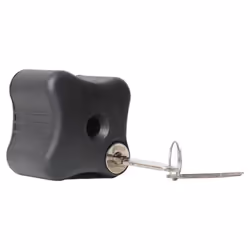 Référence Menabo comprenant : Molette antivol pour certains porte-vélos Menabo. Elle permet de verrouiller un vélo sur le por ...