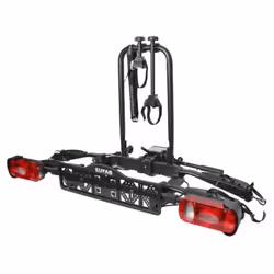 L'Eufab Crow Plus peut transporter 2 vélos d'une charge totale de 50 kg ! Il peut transporter 2 vélos et jusqu'à 3 vélos grâc ...