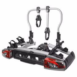Le Strada EVO 2 peut transporter 2 vélos pour un poids total de 60 kg . Il est tout à fait capable de supporter deux vélos él ...