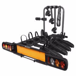 Le Peruzzo Pure Instinct 4 peut transporter jusqu'à 4 vélos pour une charge totale de 60 kg (15 kg max par vélo) ! Idéal pour ...