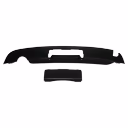 Bas de pare-chocs avec trappe Volkswagen compatible sur les Volkswagen Golf 6 avec simple échappement (côté conducteur). Celu ...