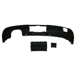 Bas de pare-chocs + trappe pour Audi A3 Sportback double échappement (05/10-01/13)