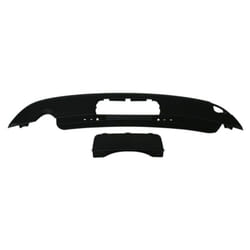 Bas de pare-chocs + trappe pour Volkswagen Golf 6 Plus simple échappement