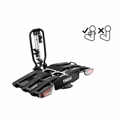 Le Thule EasyFold XT F peut transporter 3 vélos d'une charge totale de 66 kg , ce qui le rend compatible avec le transport de ...