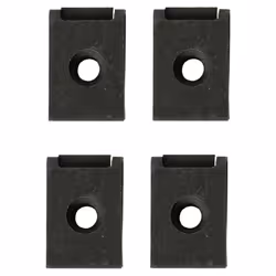 Kit de 4 agrafes de serrage pour Volkswagen Caddy III, IV y compris la version Maxi. Ces agrafes de serrage doivent être comm ...