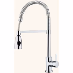 POINTS FORTS : > Robinet douchette H 490 x L 220 mm > Douchette amovible double jet > Mitigeur pour cuisine > Robinetterie cu ...