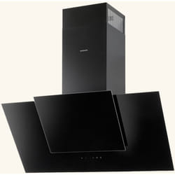 Hotte cuisine murale Silverline oli noire 90 cm