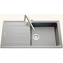 Vier granit gris Schock element 1 grand bac 1 égouttoir