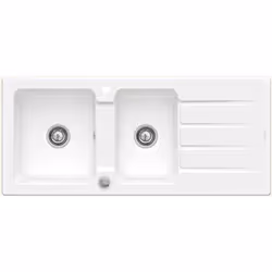 Description générale Ce sous-meuble en évier réversible est un choix pratique et élégant pour votre cuisine. Avec ses dimensi ...