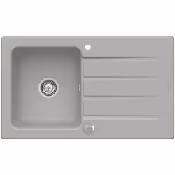 POINTS FORTS : > Évier encastrable 86x51 cm > Meuble sous évier 50 cm minimum > Evier vidage automatique > Évier réversible C ...