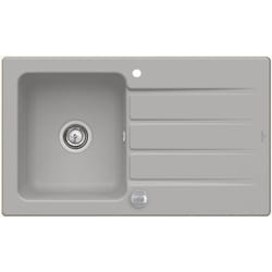 Villeroy&boch - Evier céramique gris fossil architectura 1 bac 1 égouttoir