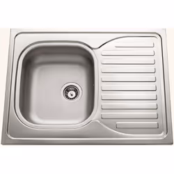 Description générale Évier de cuisine pratique et fonctionnel, idéal pour les espaces de travail restreints. Avec ses dimensi ...