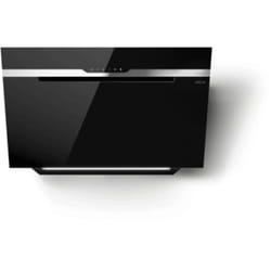 Hotte cuisine Elica murale majestic verre noir 90 cm