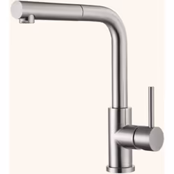 POINTS FORTS : > Robinet inox H 290 x L 220 mm > Douchette extractible mono jet > Mitigeur pour cuisine > Robinetterie cuisin ...