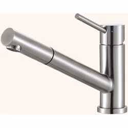 POINTS FORTS : > Robinet inox H 215 x L 212 mm > Douchette extractible mono-jet > Mitigeur pour cuisine > Robinetterie cuisin ...