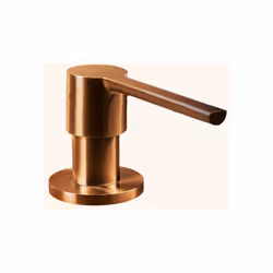 > Flacon pompe 300ml > Distributeur savon inox > Rechargement pratique par la tête amovible > Distributeur savon cuivre