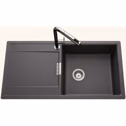 POINTS FORTS : > Évier encastrable 100x51 cm > Meuble sous évier 60 cm minimum > Evier vidage manuel, évier réversible > OFFE ...