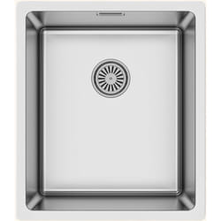 Evier inox sous-plan SUZON 1 bac 380x440