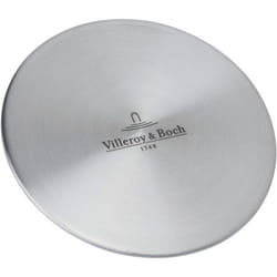 Villeroy&boch - Cache bonde inox diam 90