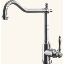 Luisina - Robinet vintage inox massif gustave