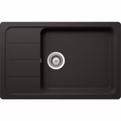 POINTS FORTS : > Évier encastrable 78x50 cm > Meuble sous évier 60 cm minimum > Evier vidage automatique > Evier réversible C ...