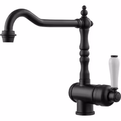 POINTS FORTS : > Robinet rétro H 268 x L 232 mm > Bec orientable à 360° > Mitigeur pour cuisine > Robinetterie cuisine avec f ...