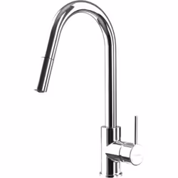 POINTS FORTS : > Robinet douchette H 404 x L 260 mm > Douchette mono jet > Mitigeur pour cuisine > Robinetterie cuisine avec  ...