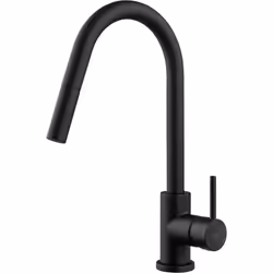 POINTS FORTS : > Robinet noir H 404 x L 260 mm > Douchette mono jet > Mitigeur pour cuisine > Robinetterie cuisine avec flexi ...