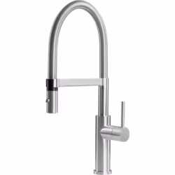 POINTS FORTS : > Robinet douchette H 490-188 x L 185mm > Douchette mobile double jet > Mitigeur pour cuisine > Robinetterie c ...