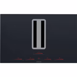 > Plaque aspirante avec extraction arrière > Débit d'air intensif 610 (m³/h) > Classe énergétique A+ > 2 zones modulables > R ...