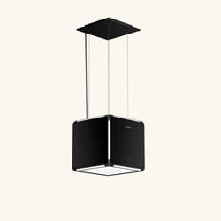 Hotte cuisine en îlot Silverline LEIRIA noir mat 40 cm