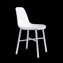 Chaise de salle à manger CLARA blanc
