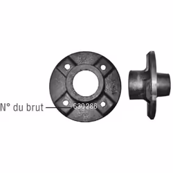 Moyeu Complet AL-KO 450kg 4 Trous 115 pour Remorque Caractéristiques Principales : Perçage : 4 Trous 115 mm Roulement : À Bil ...