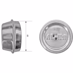 Cache Moyeu AL-KO Diamètre 40 mm Caractéristiques principales : Marque: AL-KO Diamètre: 40 mm Conçu pour les moyeux non frein ...