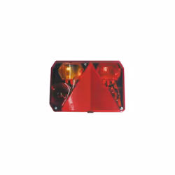 Feu RADEX 6400 gauche 6 fonctions pour remorque Caractéristiques principales : Dimensions : 200 x 140 x 52 mm Entraxe de fixa ...