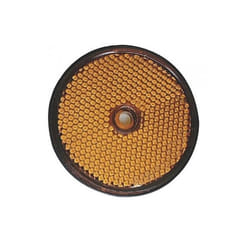 Catadioptre - GENERIQUE - Rond - Orange - Visser ou autocollant