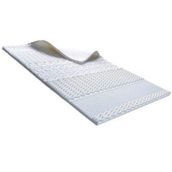 Surmatelas à Mémoire de Forme 90 x 190 cm - 4 cm dépaisseur 10 zones de confort