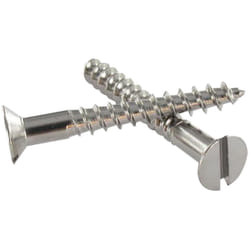 Vis Express - Vis bois Laiton chrome Tête fraisée tf Fendue 4X20-1 pièce