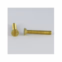 Vis métaux Laiton Tête fraisée TF Fendue M6X10 Autre références : 3663072005983 vltff610 CF0601000096