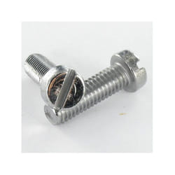 Vis Express - Vis métaux Laiton nickelé Tête cylindrique tc Fendue M4X25-1 piece