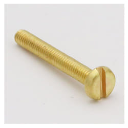 Vis Express - Vis métaux Laiton Tête cylindrique large tcl Fendue M3X15-1 piece