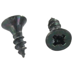 Vis Express - Vis bois et agglomeré vba Tête fraisée tf Pozi N°2 4X45 Filetage total Acier zingué noir-1 piece