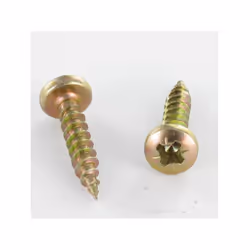 VBA Vis bois agglo Tête ronde TR Pozi N°2 4.5X25 Bichromaté Autre références : 3617500811905 13347 46 00 00011 L/VBTR4.5/25 V ...