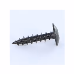 VBA Vis bois agglo Poelier tête ronde large TRL Pozi N°2 4.5X20 Acier zingué noir Autre références : 3617500808561 910777