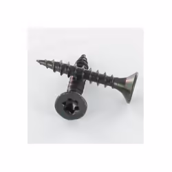 VBA Vis bois agglo Tête fraisée TF TORX T20 4X25 Acier zingué noir Autre références : 3617500791917 0015476 1007100 205128201 ...