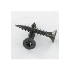 Vis Express - vba Vis bois agglo Tête fraisée tf torx T20 4X25 Acier zingué noir-1 pièce