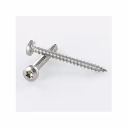 VBA Vis bois agglo Tête ronde TR 3X15 TORX T10 Acier zingué Autre références : 3617500593511