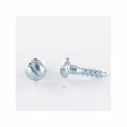 Vis bois Tête ronde TR Fendue 6X80 Acier zingué blanc Autre références : 3663072015890 09895