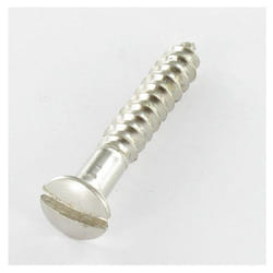 Vis Express - Vis bois Tête fraisée bombée tfb Fendue 5X35 Acier chrome-1 piece