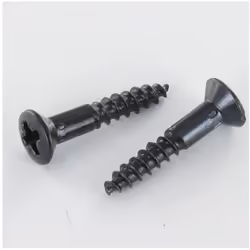 Vis bois Tête fraisée bombée TFB Pozi N°2 3.5X20 Acier zingué noir Autre références : 3617501179721 4004868